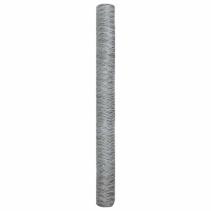 Hexagon Hek Zilver 1,5 x 50 m Gegalvaniseerd staal