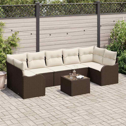 Tuin Sofa Set Bruin 55 x 55 x 37 cm poly rattan