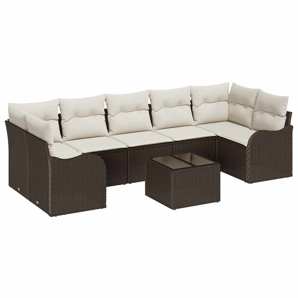 Tuin Sofa Set Bruin 55 x 55 x 37 cm poly rattan