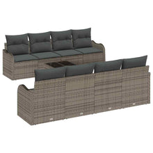 Tuin Sofa Set Grijs 55 x 55 x 37 cm poly rattan