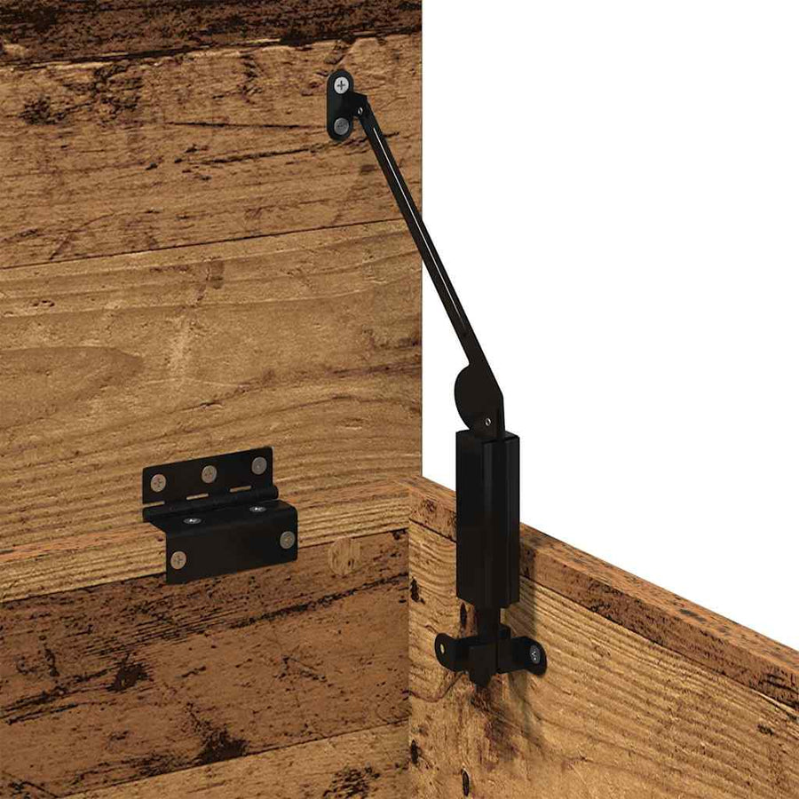 Opslagdoos met opslag Oud hout 30 x 35 x 35 cm Bewerkt hout
