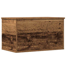Opslagdoos met opslag Oud hout 60 x 35 x 35 cm Bewerkt hout