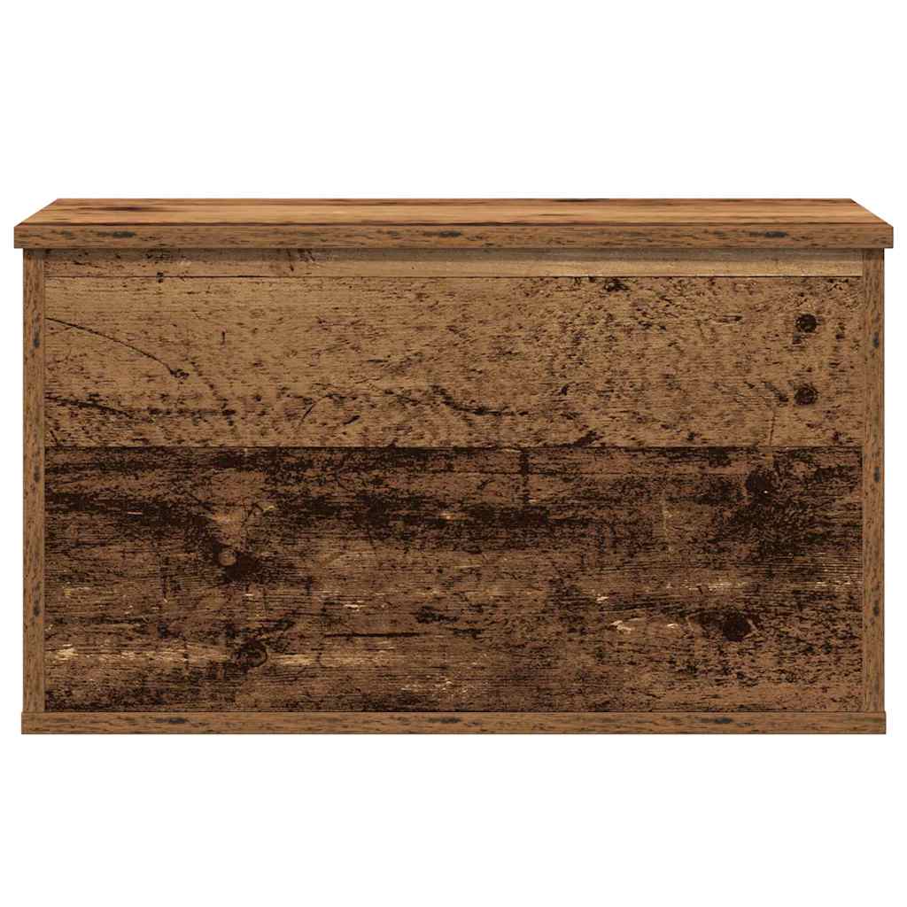 Opslagdoos met opslag Oud hout 60 x 35 x 35 cm Bewerkt hout