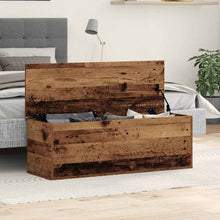 Opslagdoos met opslag Oud hout 102 x 35 x 35 cm Bewerkt hout