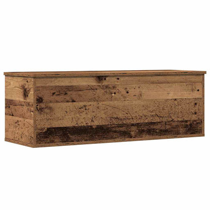 Opslagdoos met opslag Oud hout 102 x 35 x 35 cm Bewerkt hout