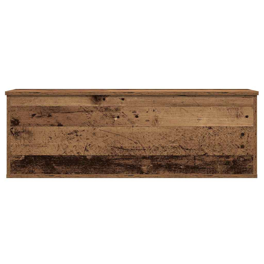 Opslagdoos met opslag Oud hout 102 x 35 x 35 cm Bewerkt hout