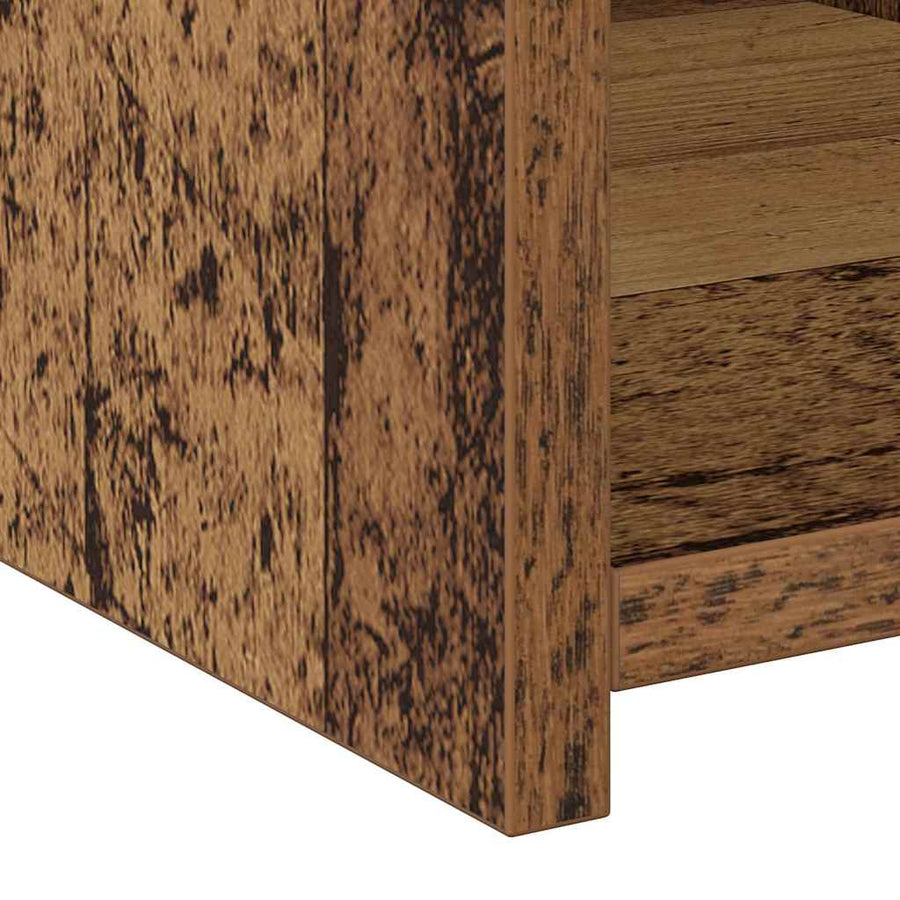 Boekenkast met lade Oudhout 30 x 42.4 x 185.2 cm