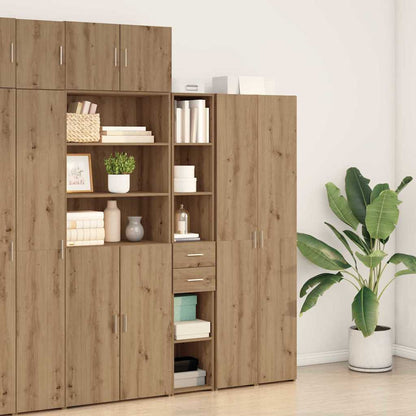 Boekenkast met lade Artisan Eiken 30 x 42.4 x 185.2 cm