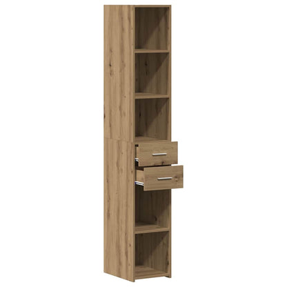 Boekenkast met lade Artisan Eiken 30 x 42.4 x 185.2 cm