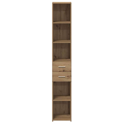 Boekenkast met lade Artisan Eiken 30 x 42.4 x 185.2 cm