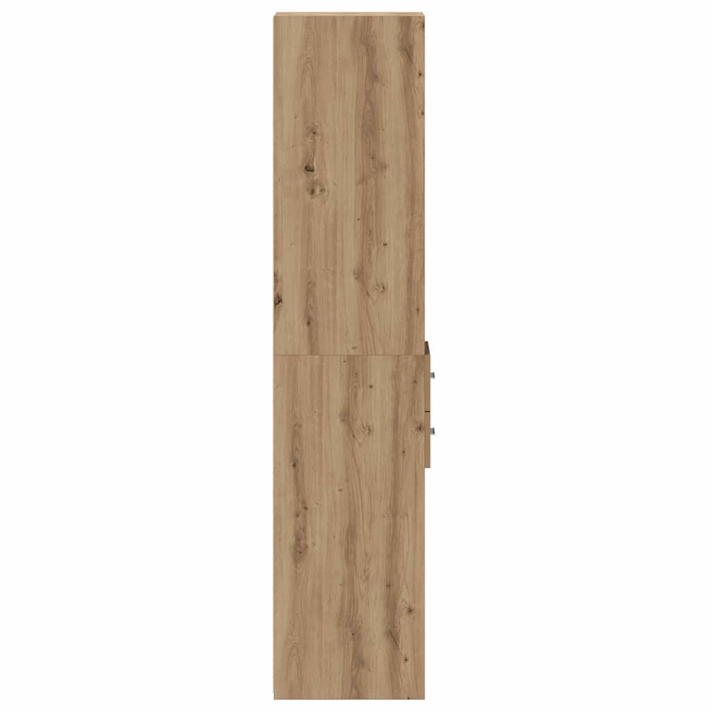 Boekenkast met lade Artisan Eiken 30 x 42.4 x 185.2 cm