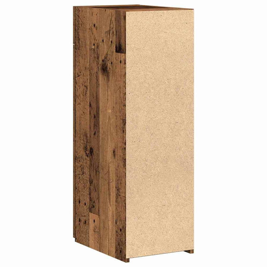 Dressoir met lade Oudhout 30 x 42,5 x 93 cm