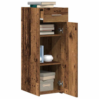 Dressoir met lade Oudhout 30 x 42,5 x 93 cm