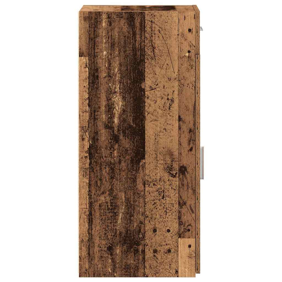 Dressoir met lade Oudhout 30 x 42,5 x 93 cm