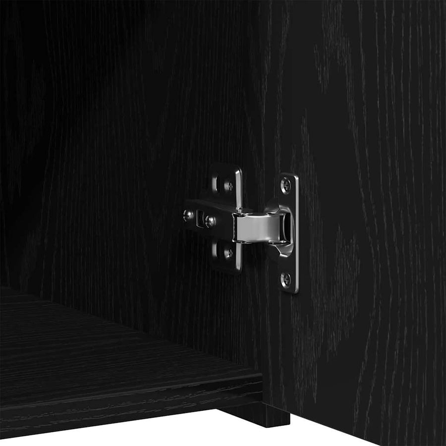 Dressoir met lade Zwart Eiken 30 x 42,5 x 93 cm