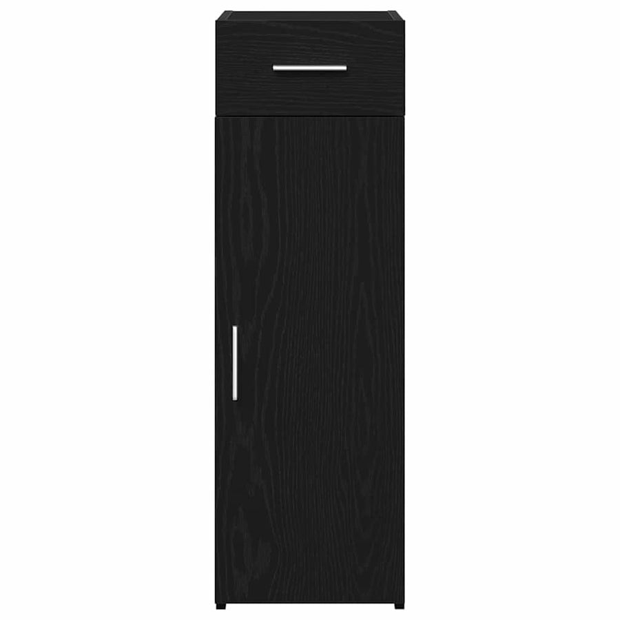 Dressoir met lade Zwart Eiken 30 x 42,5 x 93 cm
