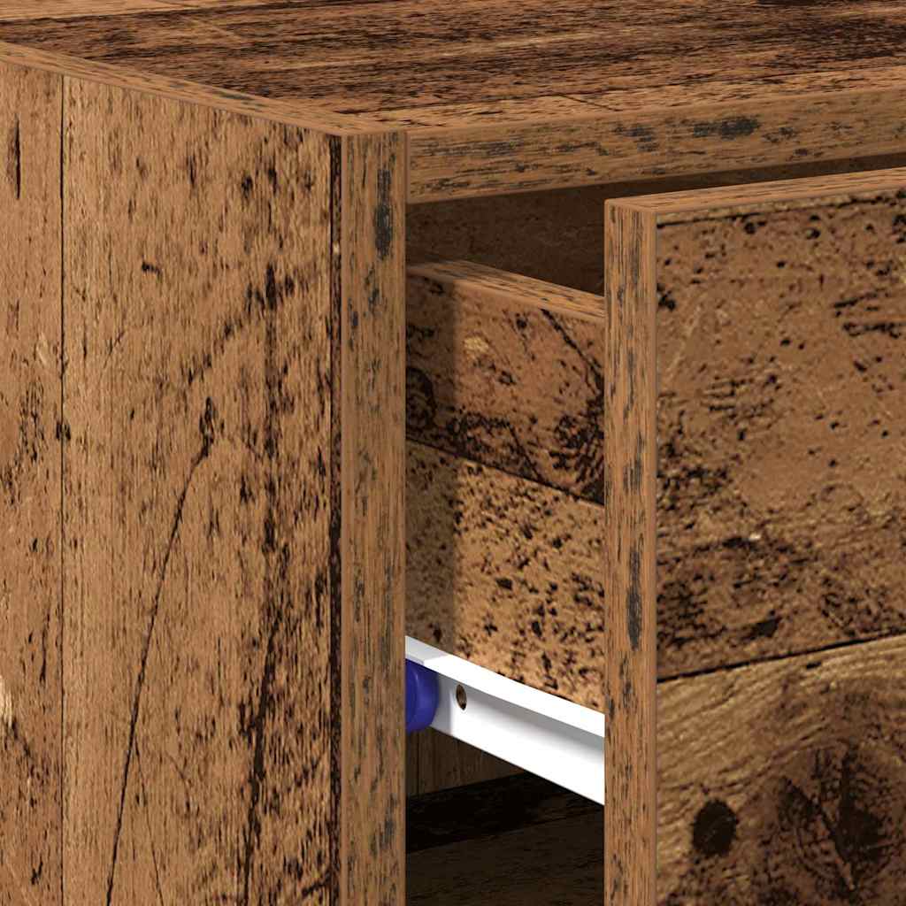 Dressoir met lade Oudhout 50 x 42,5 x 93 cm