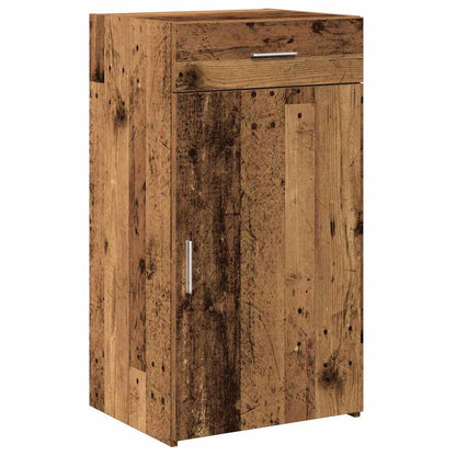 Dressoir met lade Oudhout 50 x 42,5 x 93 cm