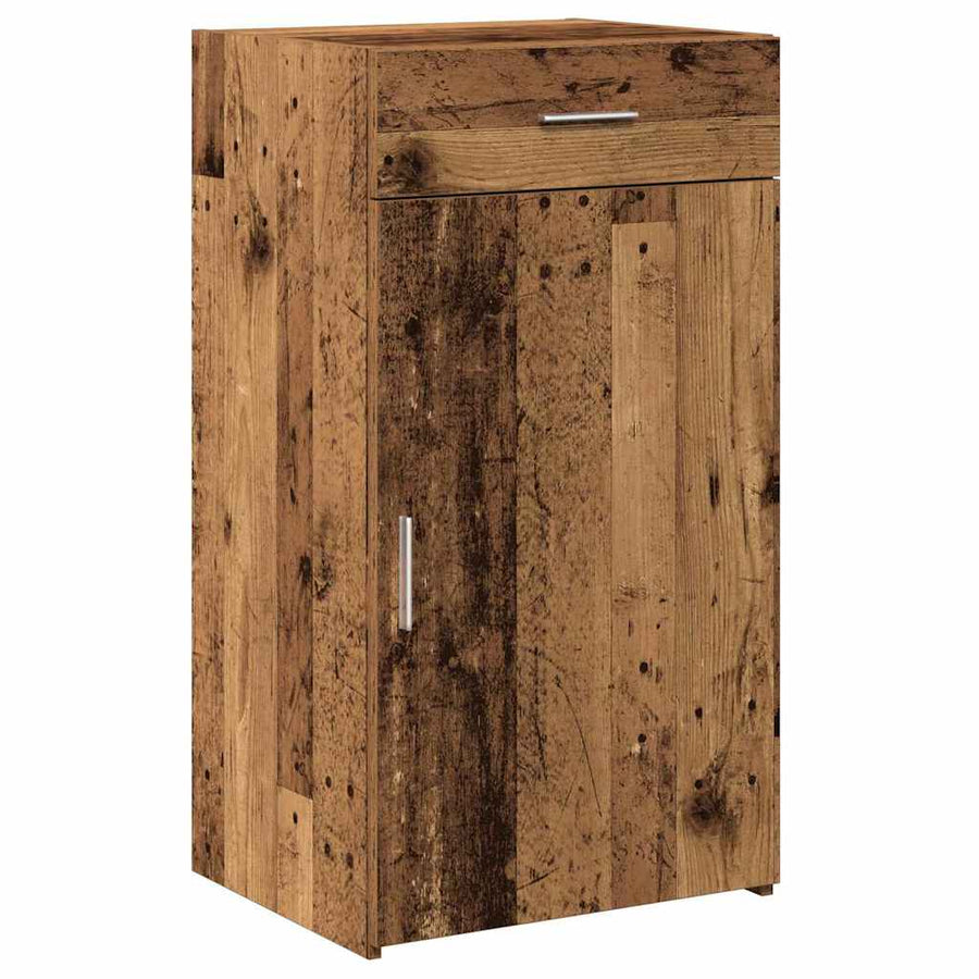Dressoir met lade Oudhout 50 x 42,5 x 93 cm