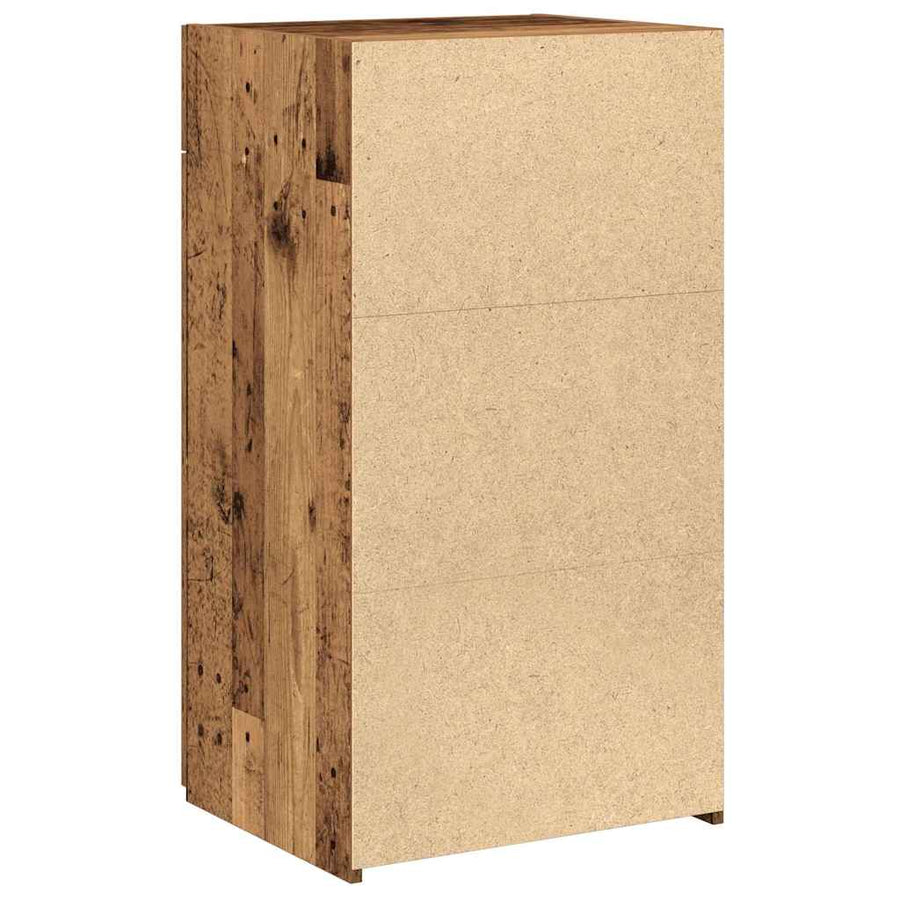 Dressoir met lade Oudhout 50 x 42,5 x 93 cm