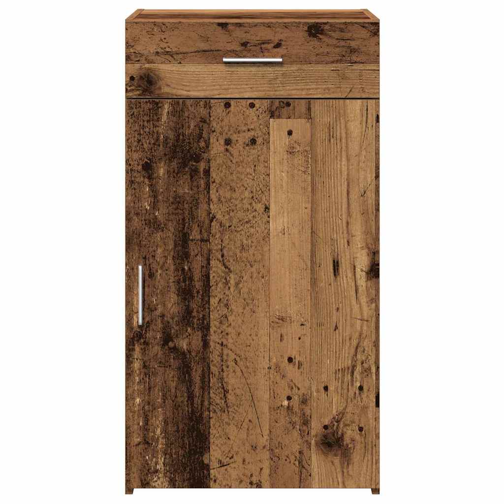 Dressoir met lade Oudhout 50 x 42,5 x 93 cm
