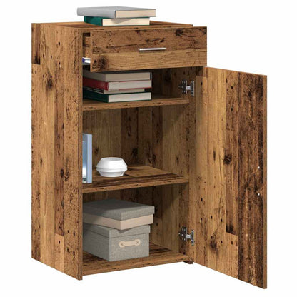 Dressoir met lade Oudhout 50 x 42,5 x 93 cm