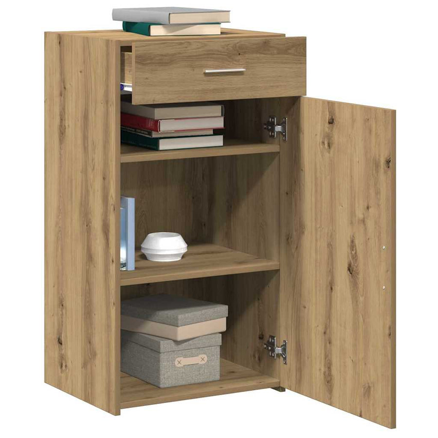 Dressoir met lade Artisan Eiken 50 x 42,5 x 93 cm