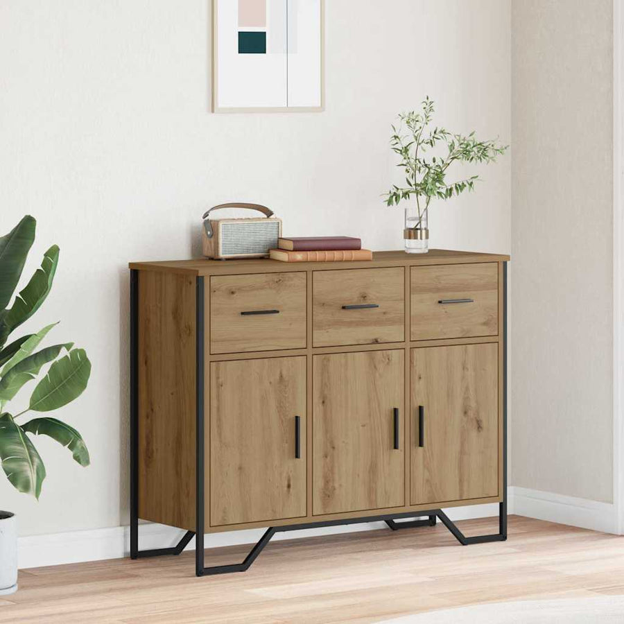 Dressoir met lade Artisan Eiken 97 x 32,5 x 74,5 cm