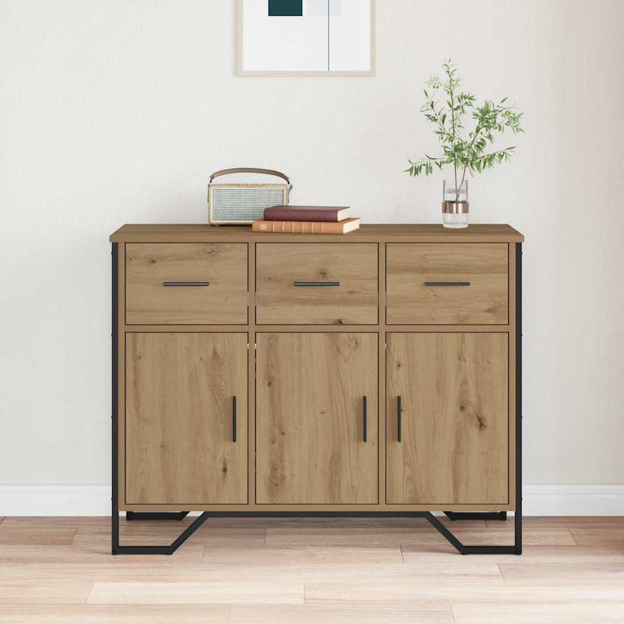 Dressoir met lade Artisan Eiken 97 x 32,5 x 74,5 cm