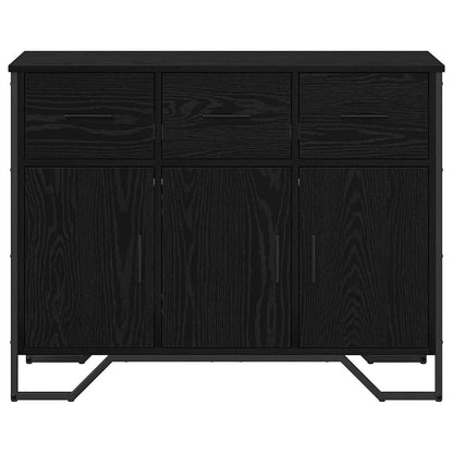 Dressoir met lade Zwart Eiken 97 x 32,5 x 74,5 cm