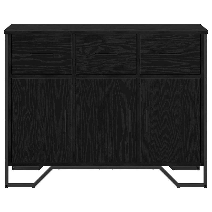 Dressoir met lade Zwart Eiken 97 x 32,5 x 74,5 cm
