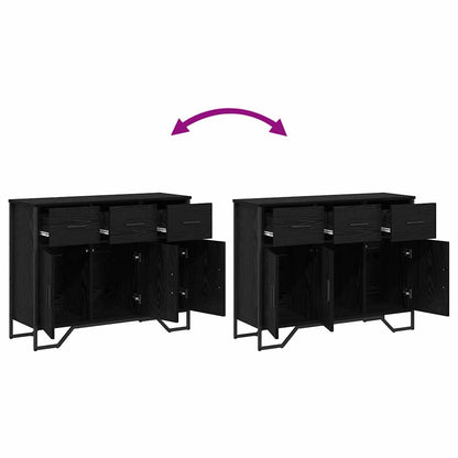 Dressoir met lade Zwart Eiken 97 x 32,5 x 74,5 cm