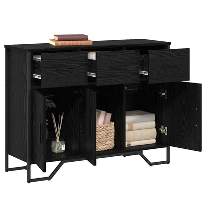 Dressoir met lade Zwart Eiken 97 x 32,5 x 74,5 cm