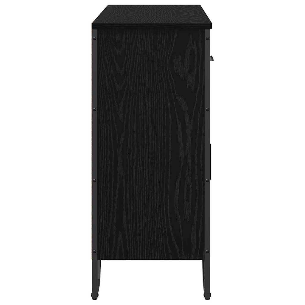 Dressoir met lade Zwart Eiken 97 x 32,5 x 74,5 cm