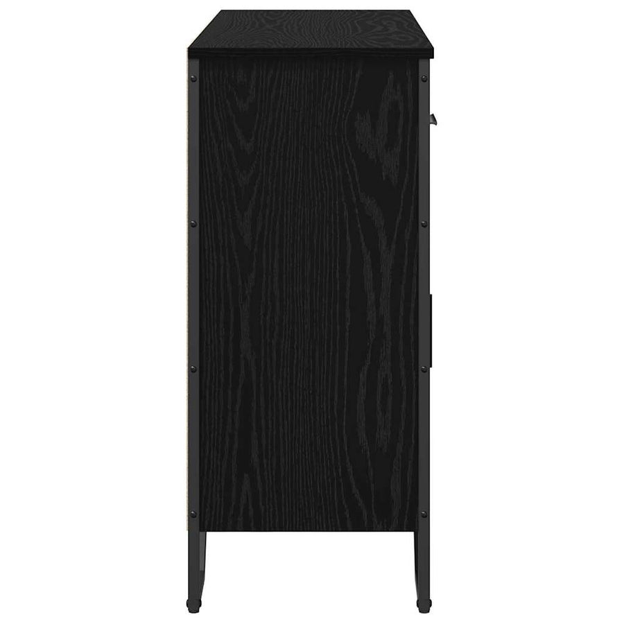 Dressoir met lade Zwart Eiken 97 x 32,5 x 74,5 cm