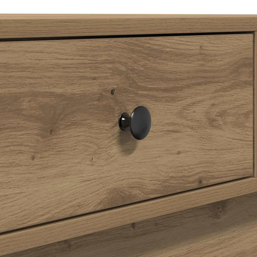 Salontafel Artisan Eiken 90 x 90 x 28 cm Bewerkt hout
