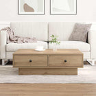Coffee table Artisan Oak 90 x 90 x 28 cm Engineered wood