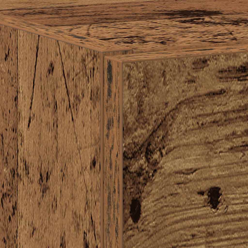 Badkamer Kast met lade Oud Hout 40 x 37 x 59 cm Bewerkt hout