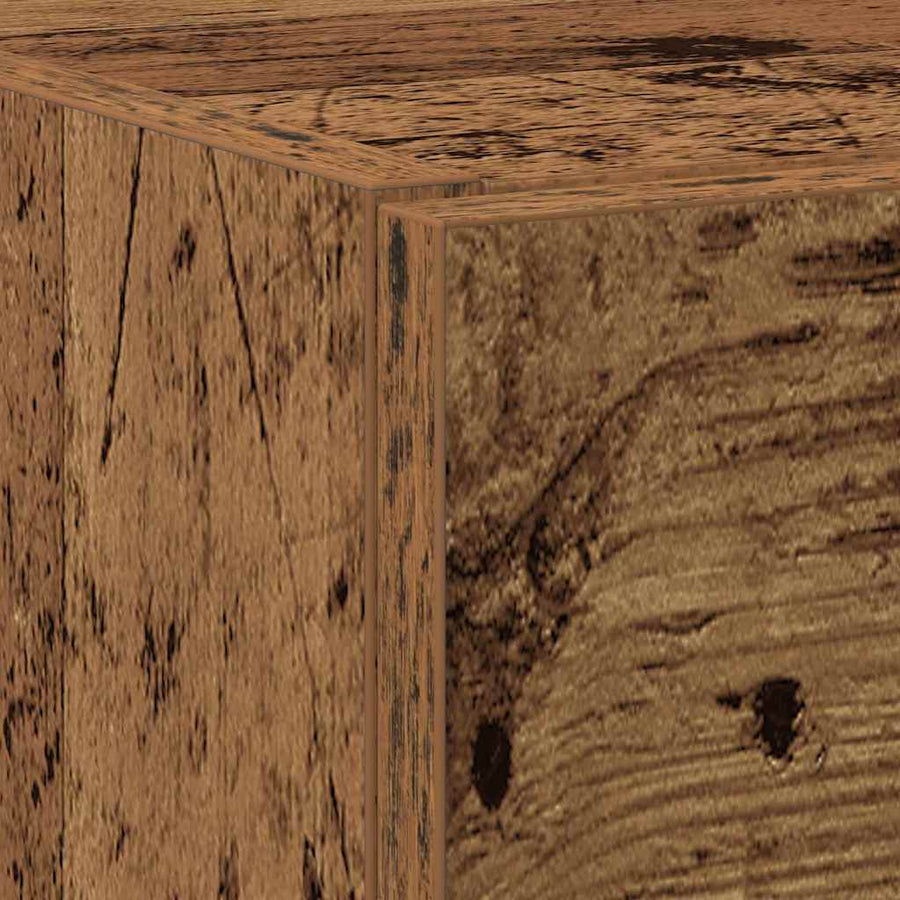 Badkamer Kast met lade Oud Hout 40 x 37 x 59 cm Bewerkt hout