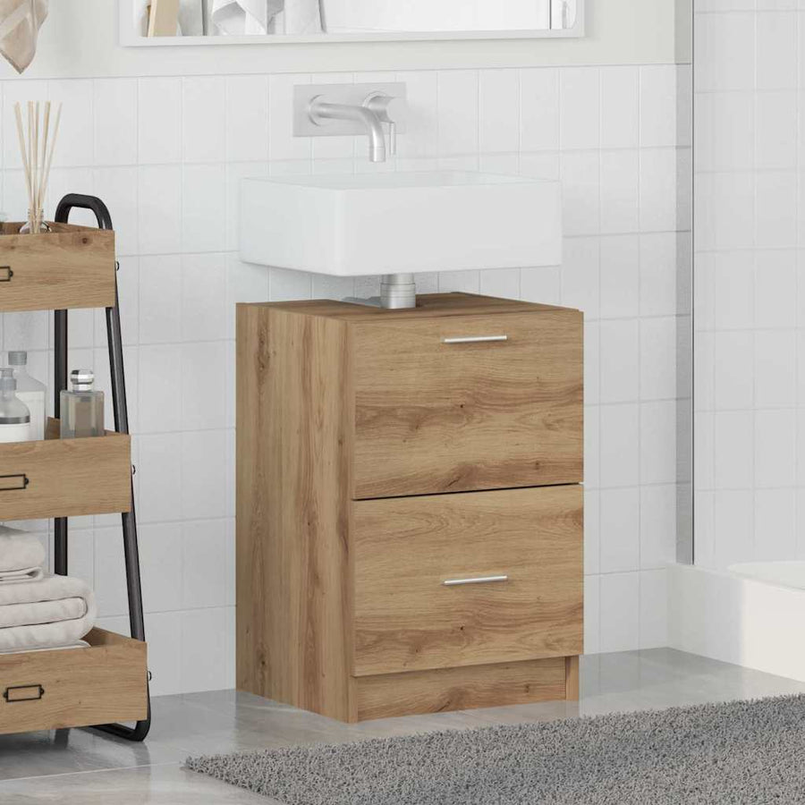Badkamer Kast Artisan Eiken 40 x 37 x 59 cm Bewerkt hout
