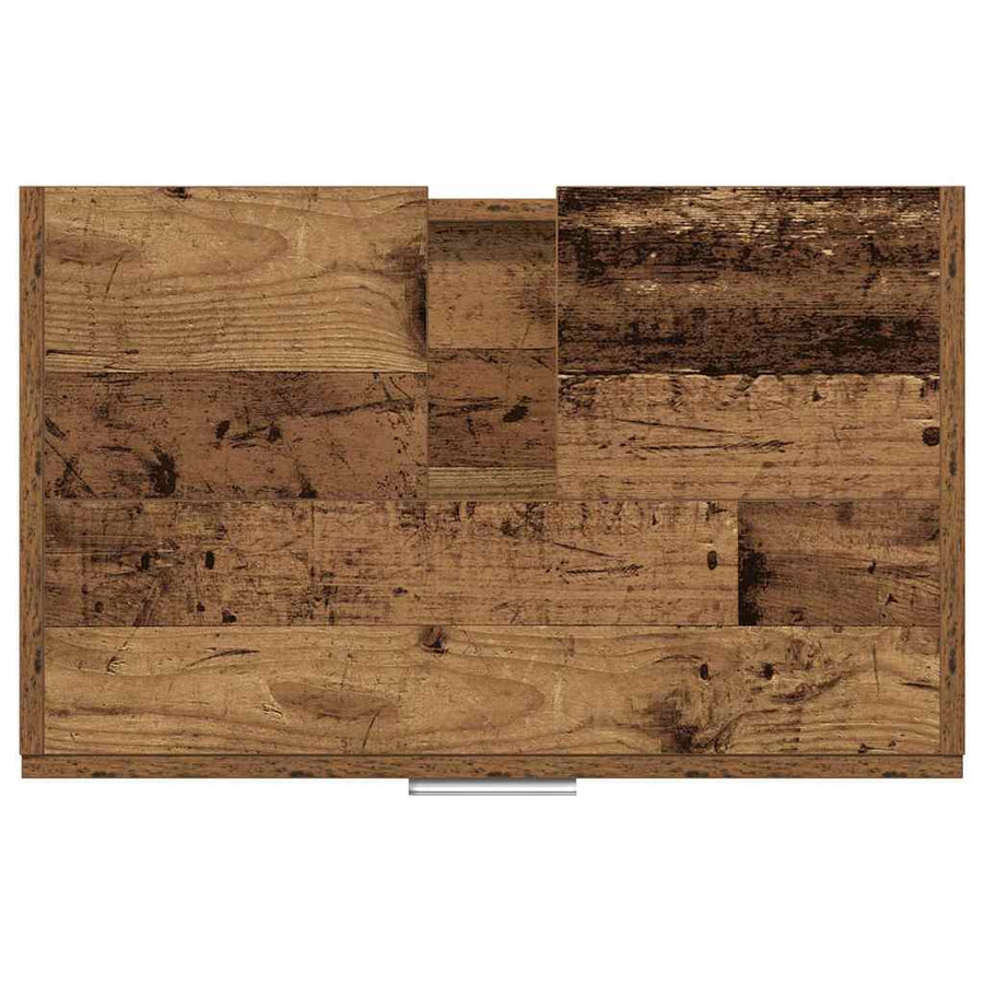 Badkamer Kast met lade Oud Hout 59 x 37 x 59 cm Bewerkt hout