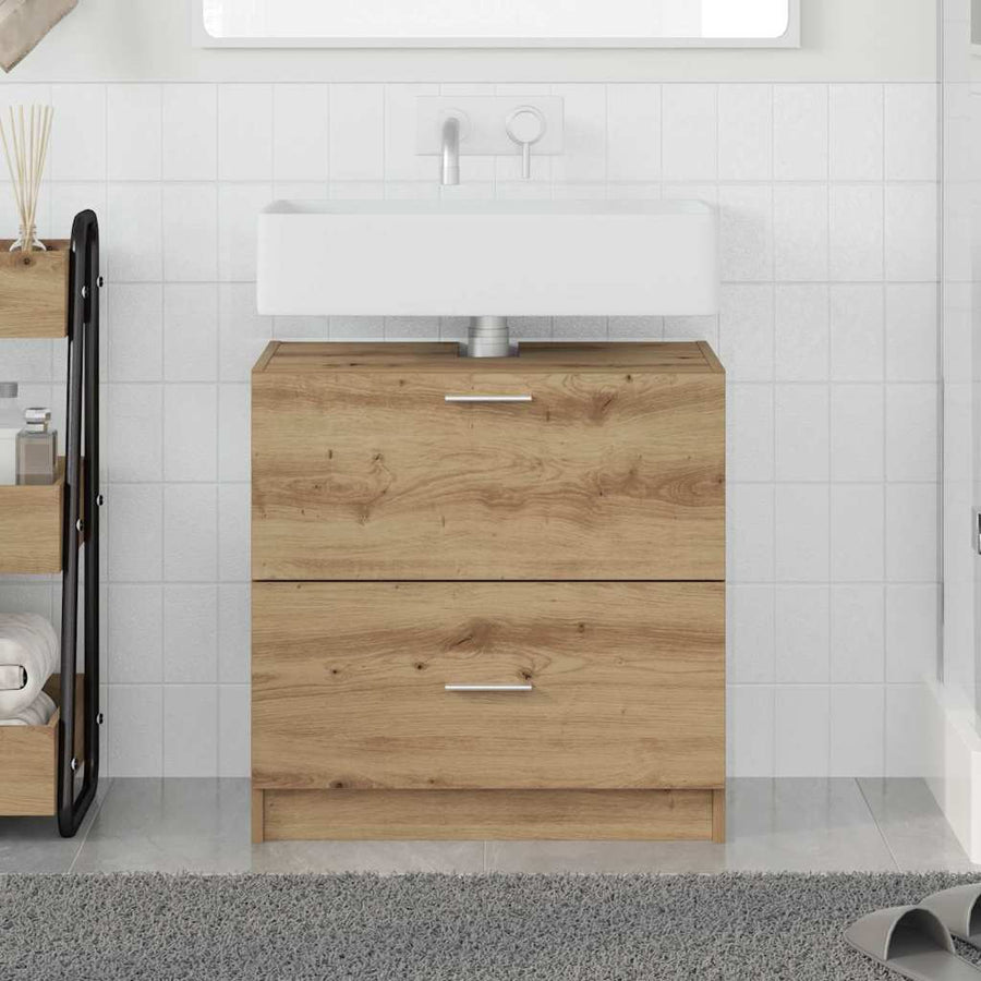 Badkamer Kast Artisan Eiken 59 x 37 x 59 cm Bewerkt hout