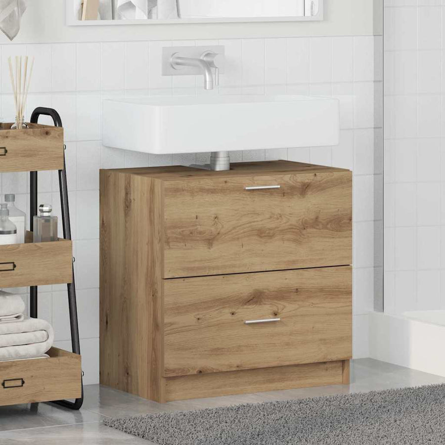 Badkamer Kast Artisan Eiken 59 x 37 x 59 cm Bewerkt hout