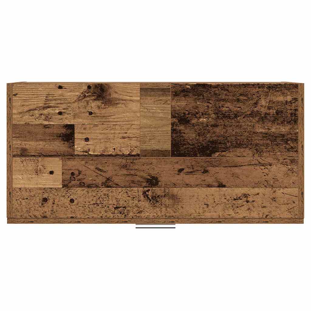 Badkamer Kast met lade Oud Hout 78 x 37 x 59 cm Bewerkt hout
