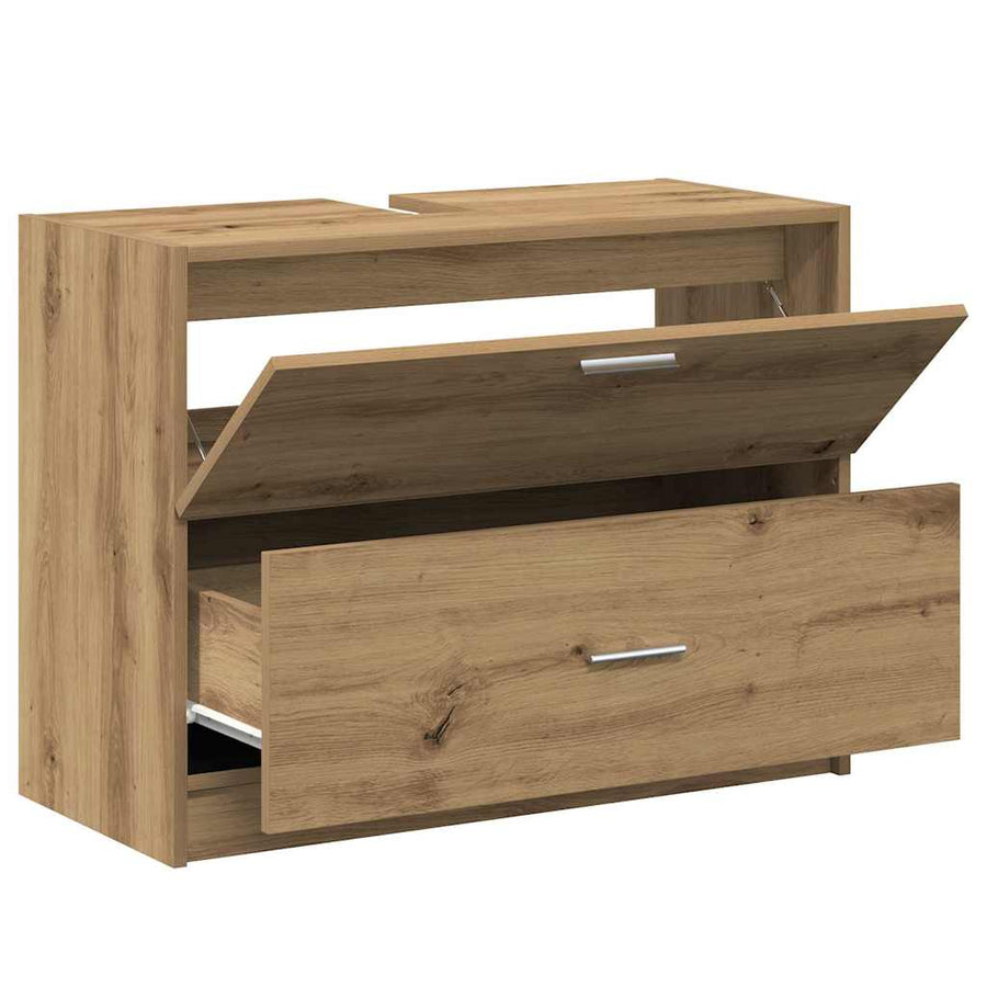 Badkamer Kast Artisan Eiken 78 x 37 x 59 cm Bewerkt hout