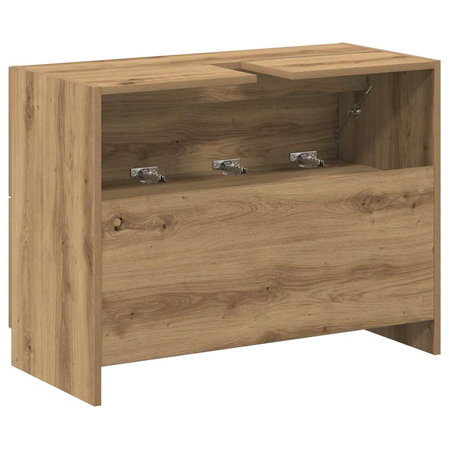 Badkamer Kast Artisan Eiken 78 x 37 x 59 cm Bewerkt hout