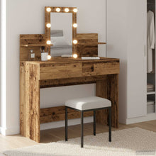 Plafondtafel met lade Oudhout 100 x 40 x 130 cm Bewerkt hout