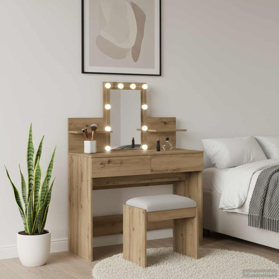 Plafondtafel Artisan Eiken 100 x 40 x 130 cm Bewerkt hout
