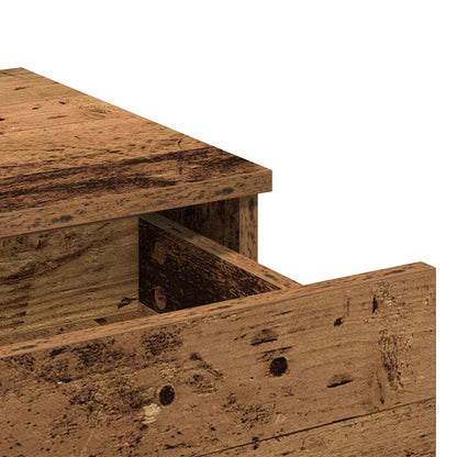 Plafondtafel met lade Oudhout 100 x 40 x 120 cm Bewerkt hout