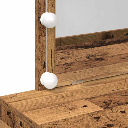 Plafondtafel met lade Oudhout 100 x 40 x 120 cm Bewerkt hout